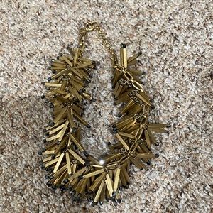 J. CREW burst fringe necklace